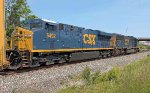 CSX 5492 cleaned up nicely.